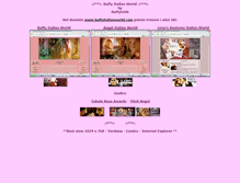 Tablet Screenshot of buffyitalianworld.com